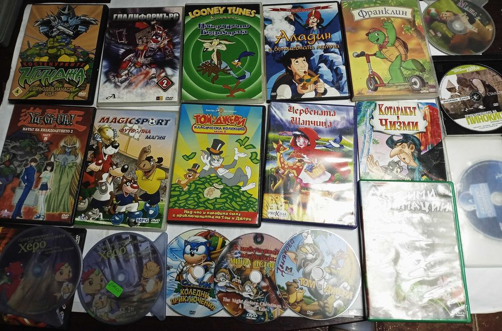 Детски филмчета на DVD