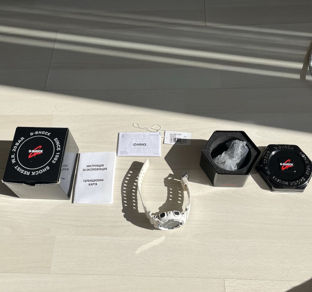 Casio G-SHOCK White