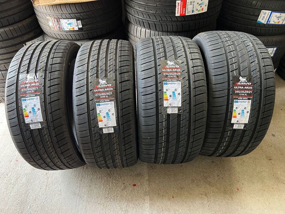 4 anvelope vara 275-40-21 si 315-35-21 BMW G05 G06 G07 X5 X6 X7 Mercedes GLC Porsche fabricatie 2024