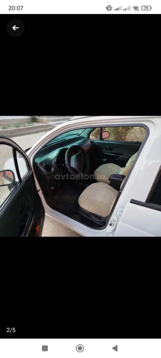 Matiz sotiladi yili 2007