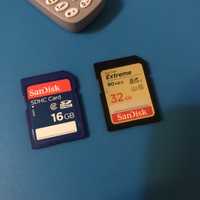 Carduri SanDisk SD HC pentru aparate foto