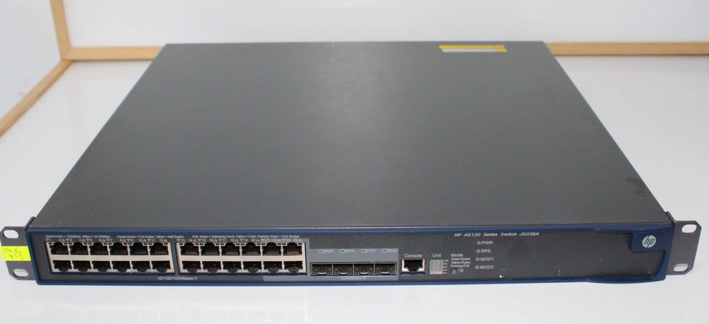 Switch Суич HPE A5120-24G-PoE+ JG236A