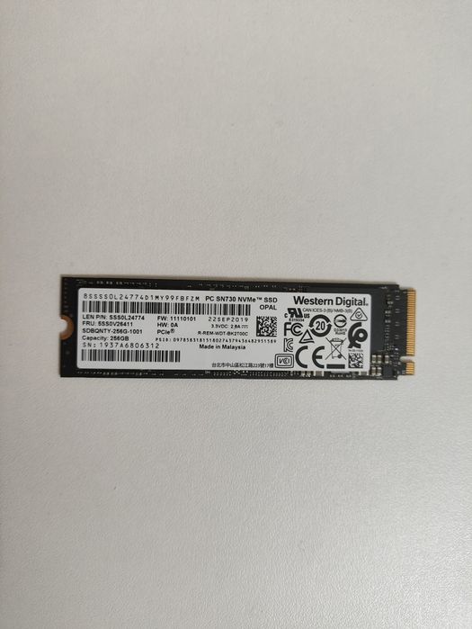 Продаю NVMe SSD (M.2)