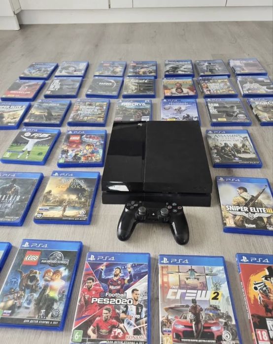 PlayStation 4. 50 игр. С гарантией. PS4. Пс4. Плэйтэйшн 4