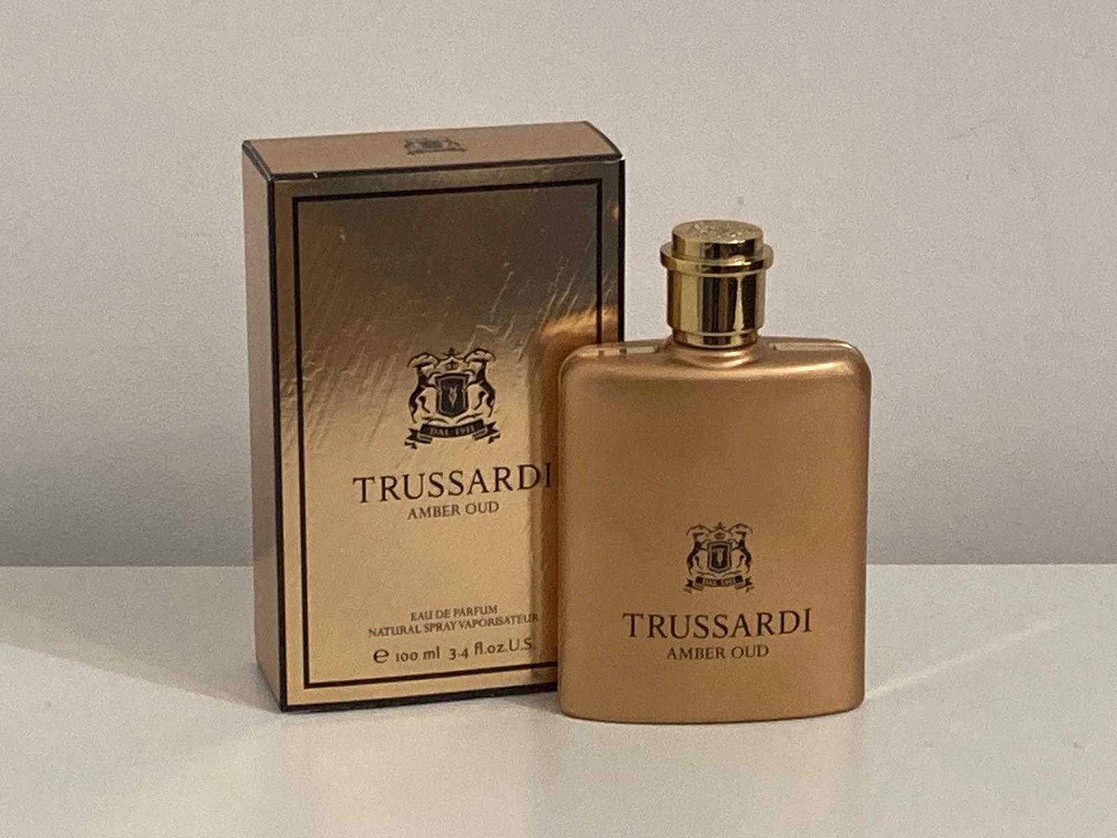 Оригинален мъжки парфюм TRUSSARDI Amber Oud EDP, 100 ml