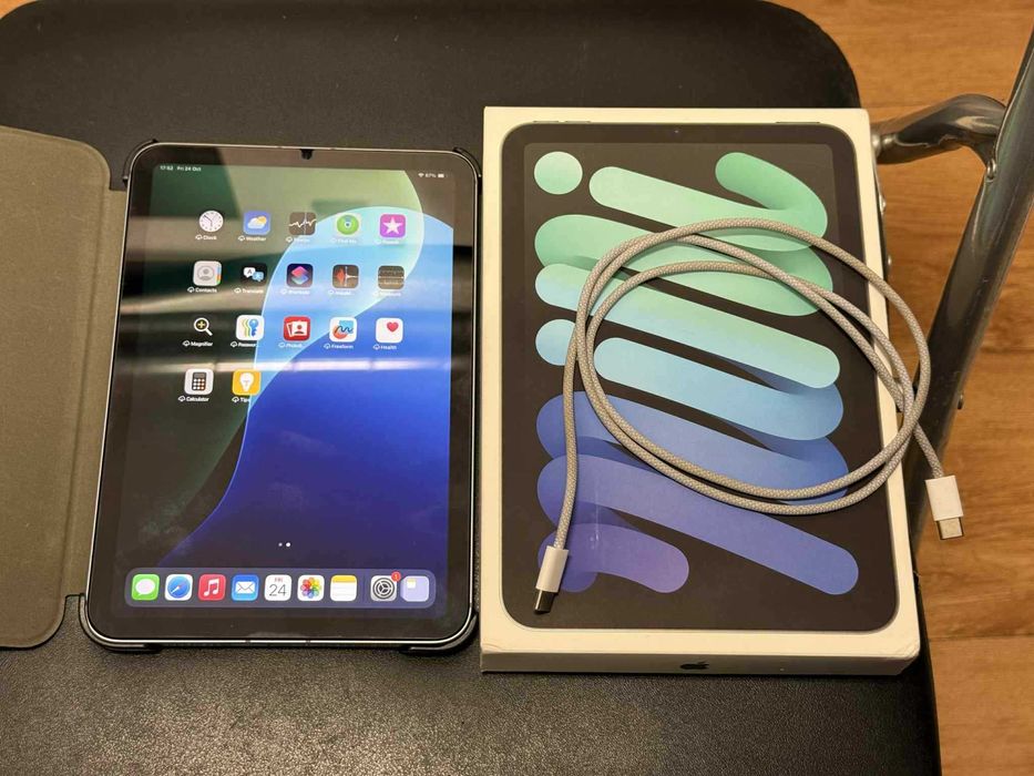 iPad Mini A17 Pro 128 GB Wi-Fi Cellular + Apple Pencil Pro в гаранция