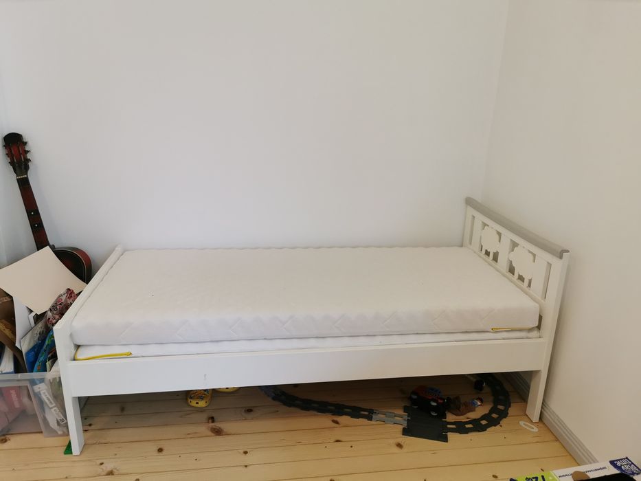 Легло Kritter на IKEA с преграда и с 2 матрака 160х70
