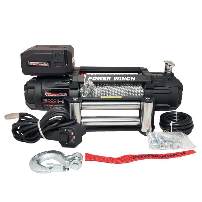 Лебедка топ модел PowerWinch PW12000EXTREME HD - усилена