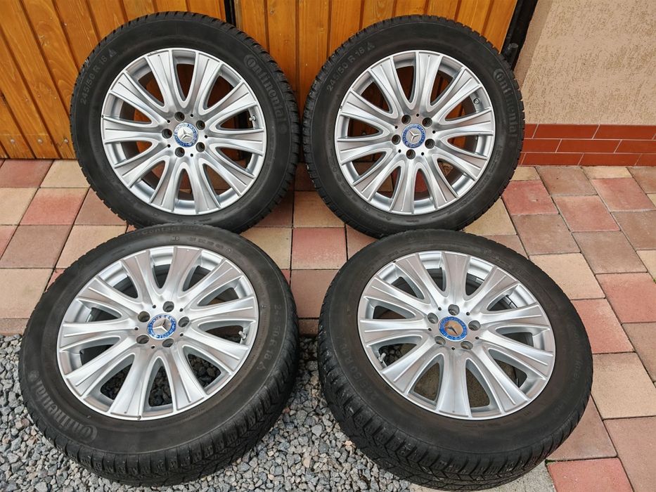 Jante originale Mercedes S Class E clasa 245 50R18 iarna