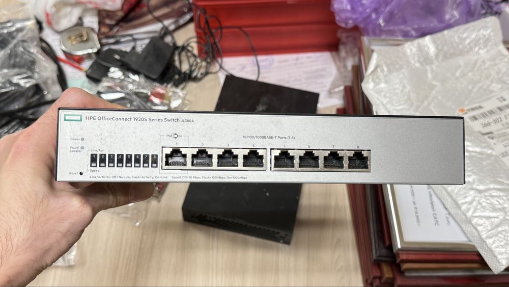 коммутаторы TP-Link , D-link, HPE