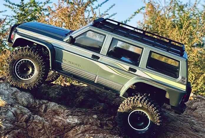 Crawler Nissan Patrol YK4107 1:10, Тъмно син