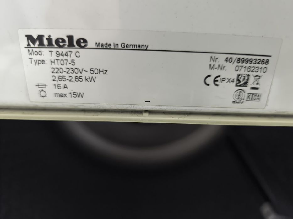 Сушилня Miele T 9447 C  - 8кг. клас В.