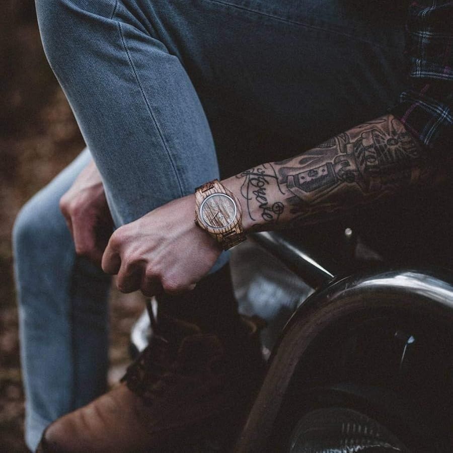 WoodWatch официалния мъжки/дамски аналогов кварцов дървен часовник