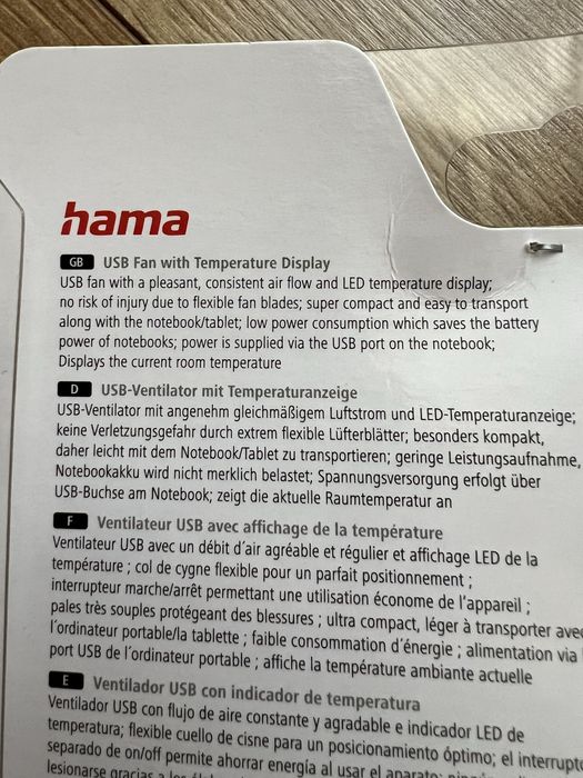 Ventilator laptop Hama