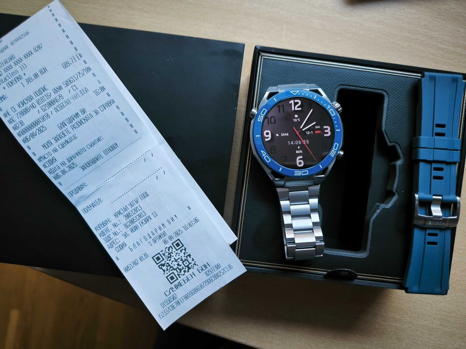 Huawei Watch Ultimate Blue Titanium