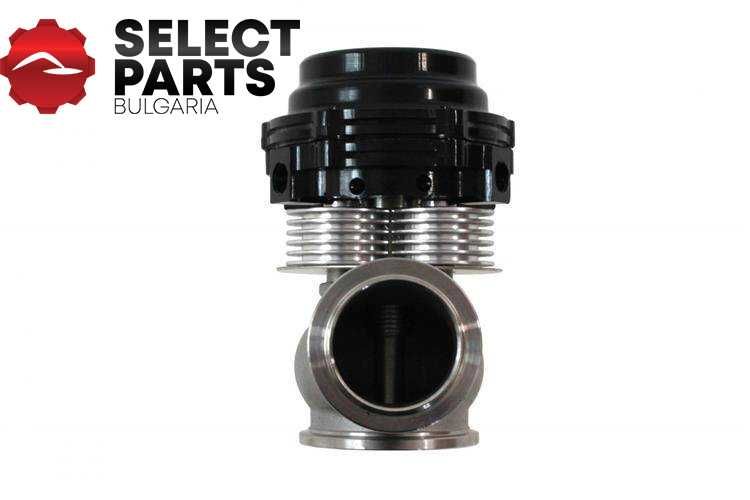 TurboWorks външен WasteGate 38mm водно охлаждане 2.5 Bar V-Band черен