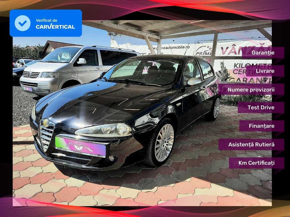 Alfa Romeo ECO DISTINCTIVE  / An 2007 /1.9 Diesel/Interior Piele Rosie
