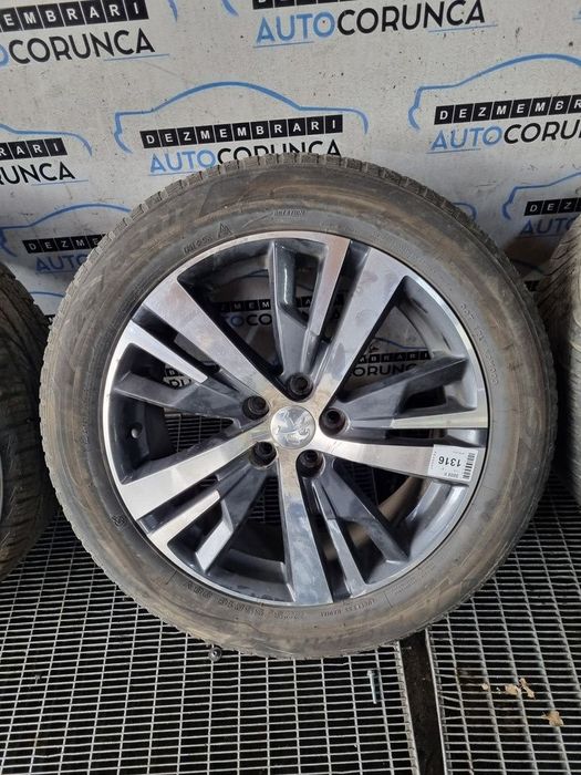 Jante aliaj Peugeot 3008 II 2016 - 2020 (1316) R18 Pentru dragos Et49