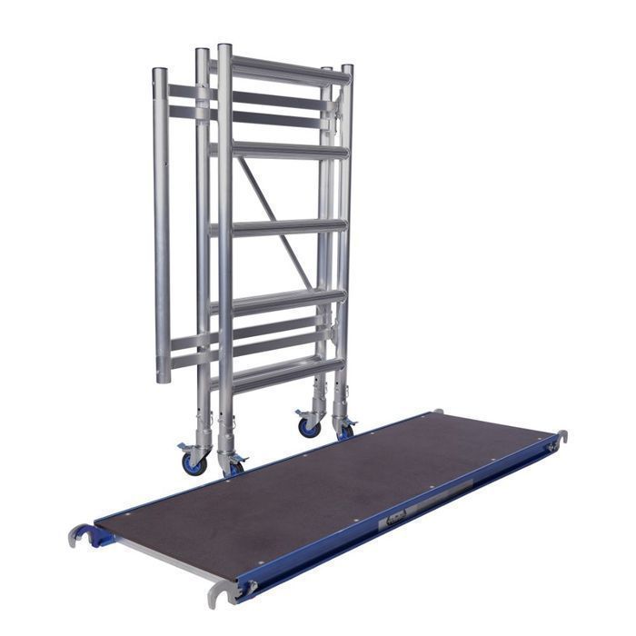 Schela mobila profi cu inaltime de lucru 3.15m pliabila alx fs 75 cu s