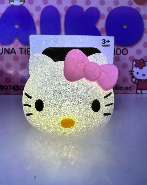 Стич синя настолна лампа Disney Stitch/Хелол кити