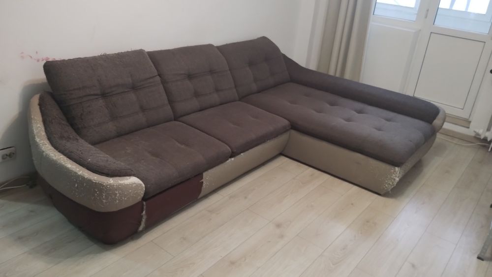 Canapea extensibila coltar