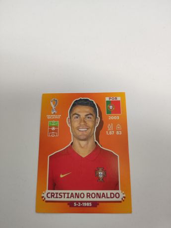 Cartonas Panini Cristiano Ronaldo