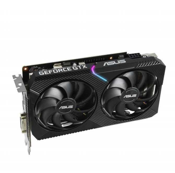 Видеокарта ASUS DUAL GTX 1660 Super Mini OC Edition 6GB GDDR6 192 bit