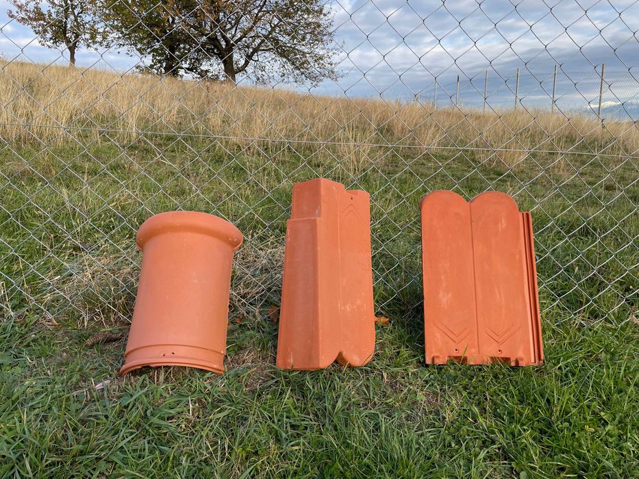 Coame si laterale duble din tigla ceramica Terra Rosa – preț avantajos