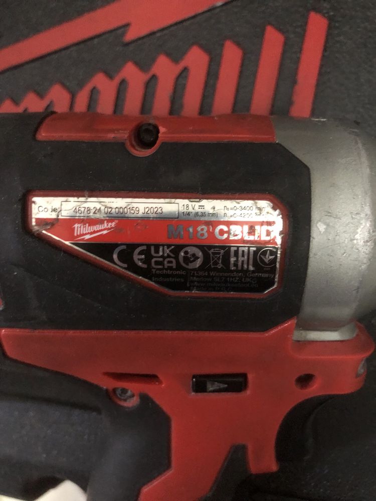 Set trusa 2 Milwaukee M18 CBLDD si CBLID cu 5ah Fab 2023