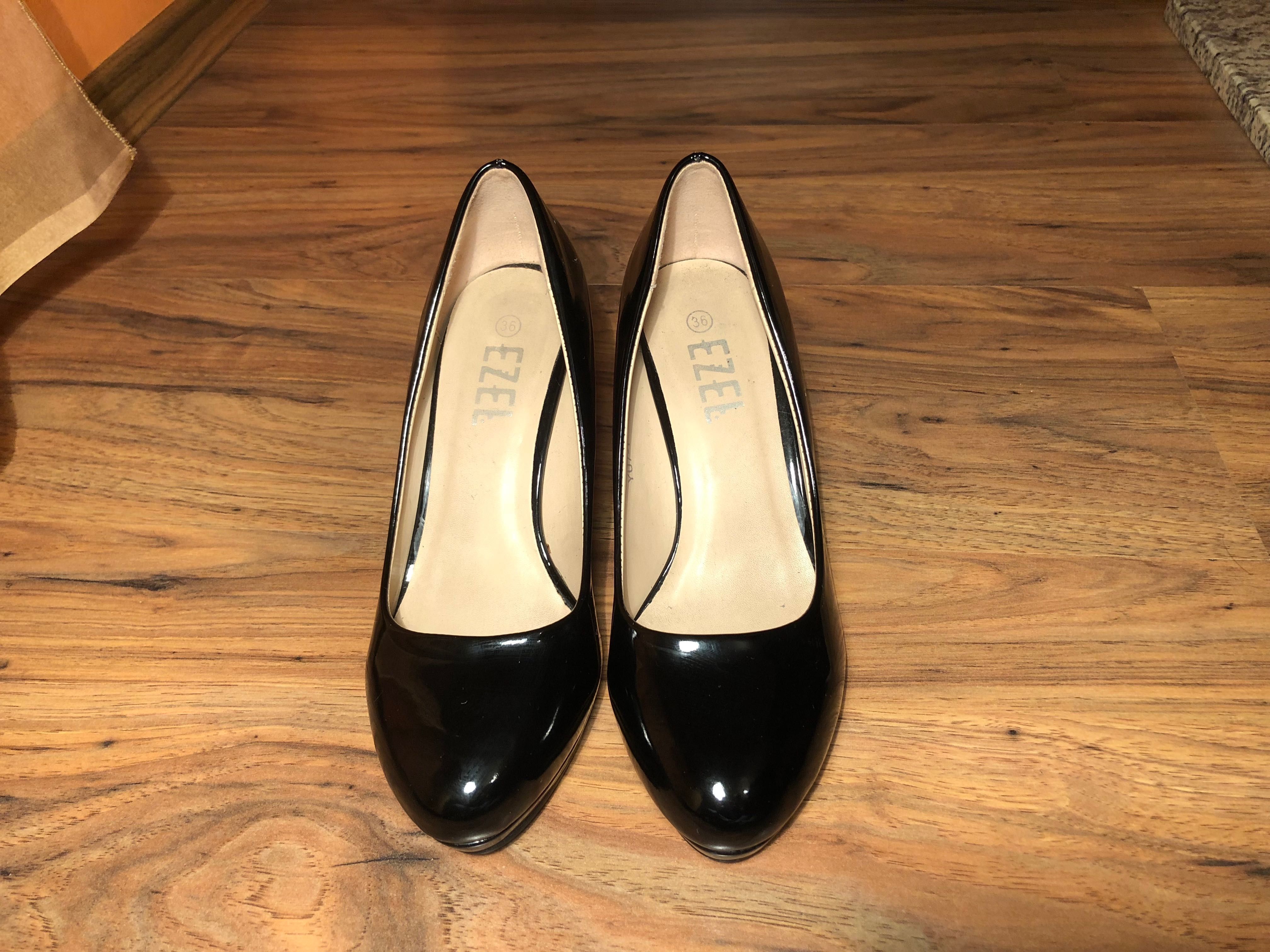 Дамски черни обувки 36 номер