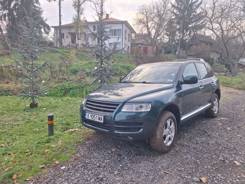 Туарег 3.0 тди на въздух