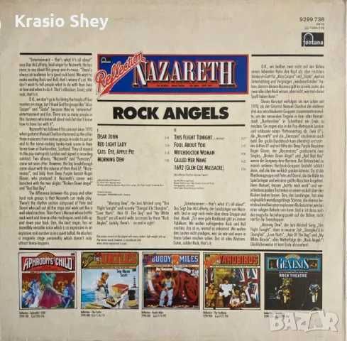 Nazareth-Rock Angels LP