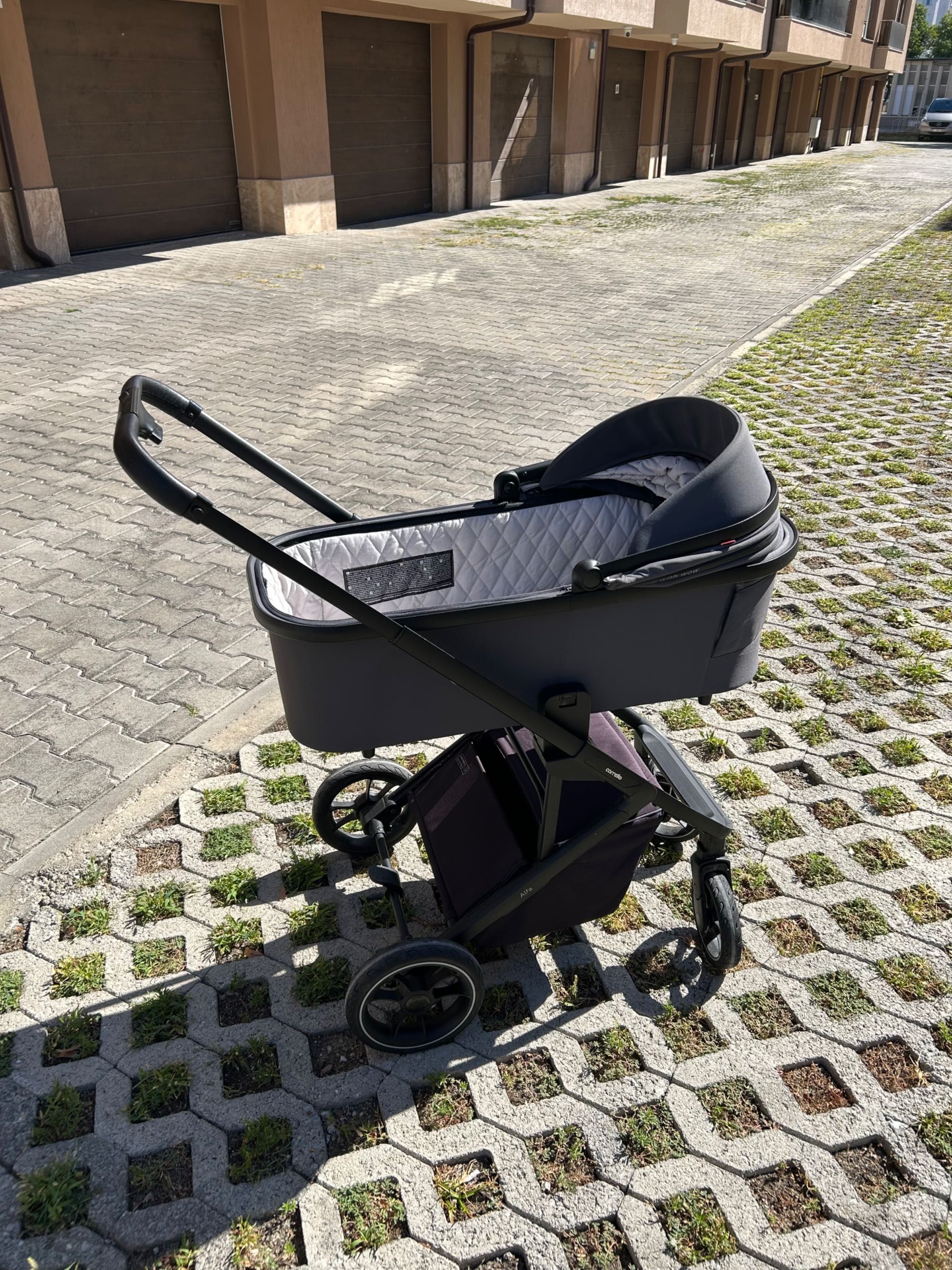 Бебешка количка Carrello Alfa Graphite Grey 2023