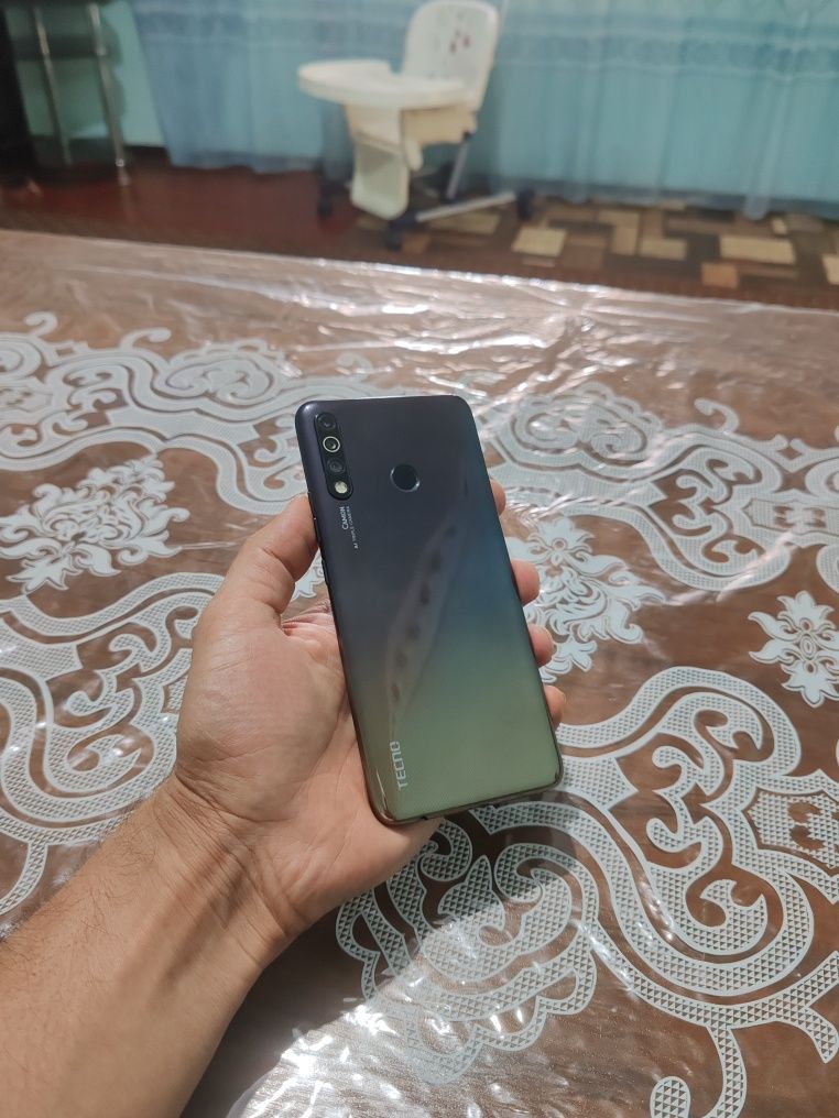 Tecno camon 12air 3/32gb(2023)ideal ochilmagan usta kurmagan aybi yuq