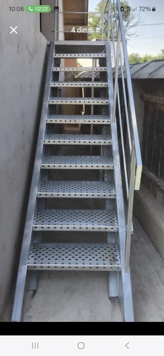 Scări zincate profesionale