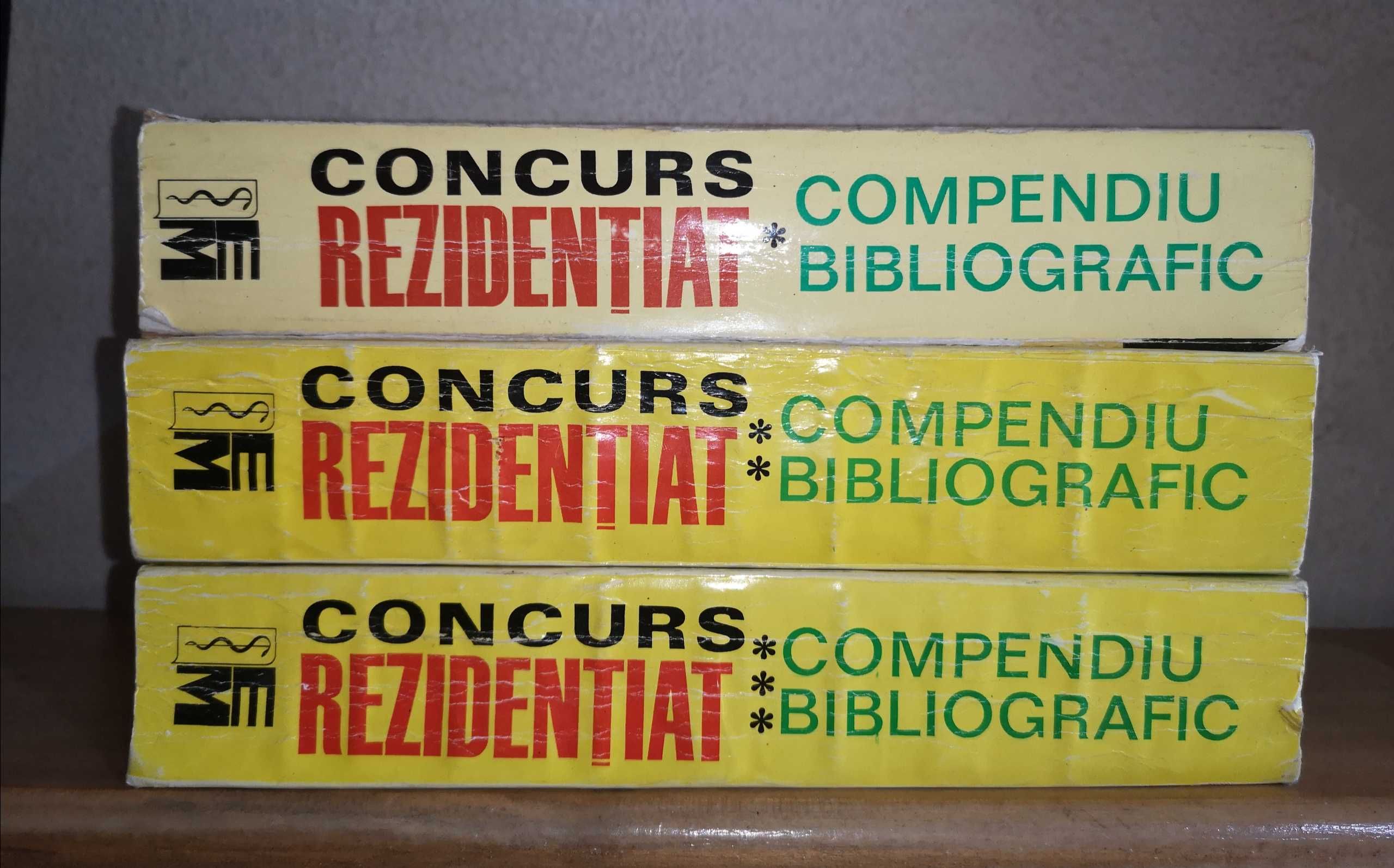 Concurs Rezidentiat / Compendiu bibliografic - vol. I-II-III