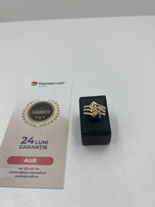 Inel Aur 18K 5.39g (Ag25 Belvedere B.40653.1) Garantie 2 ani!