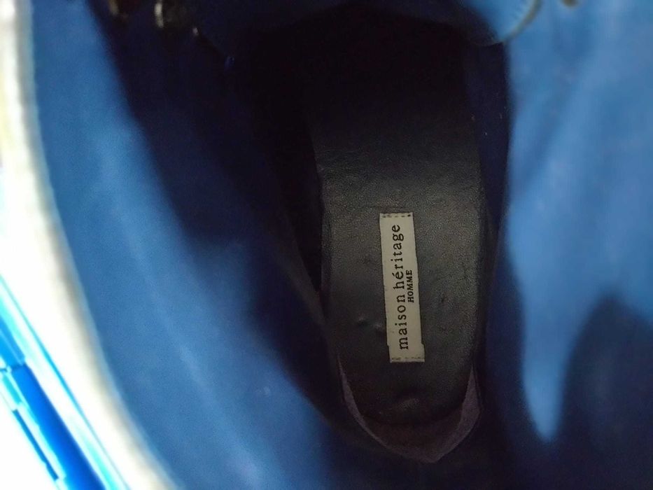Ghete din piele Maison Heritage marimea 45