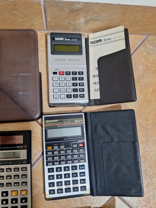 Calculatoare casio,sharp, unitrex  vicom,olivetti