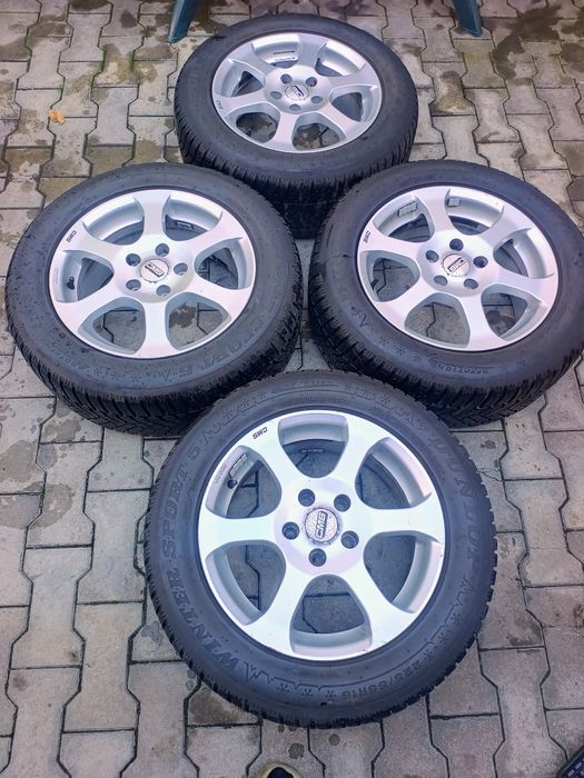 Jante cu cauciucuri iarna audi vw Skoda