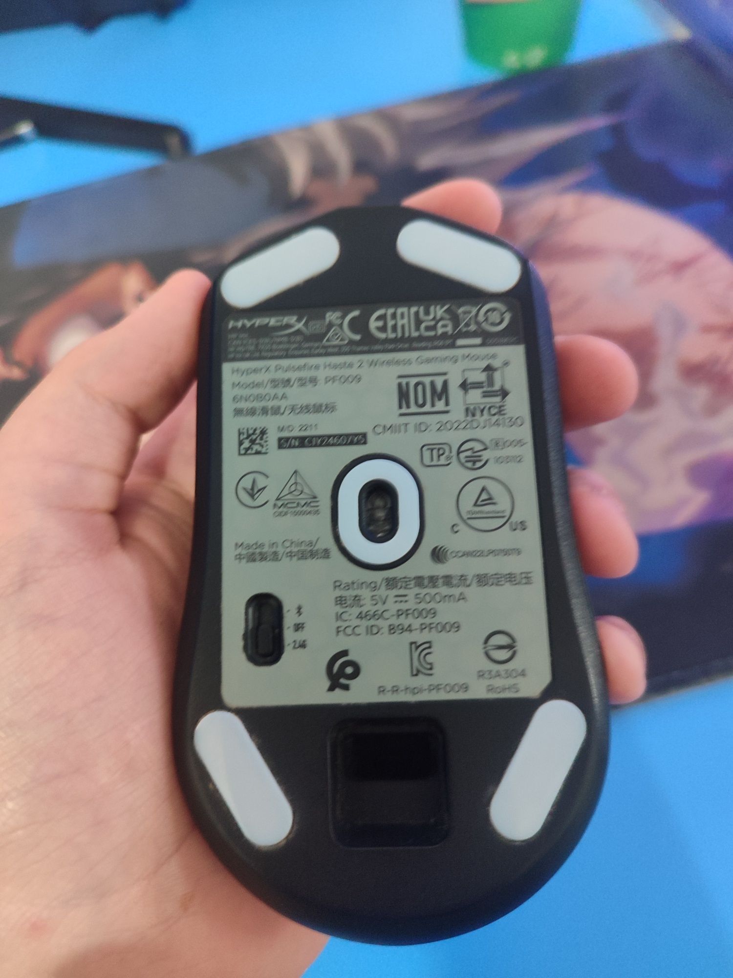 беспроводная мышь hyper x pulsefire haste 2 wireless