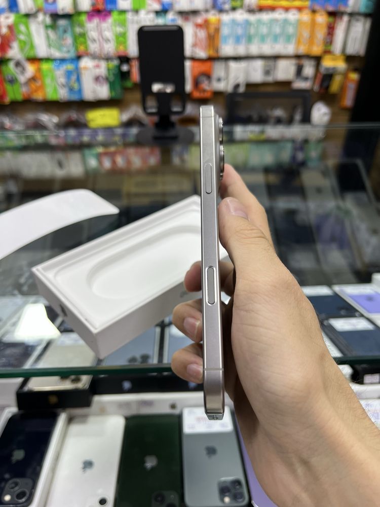 Iphone 16 Pro Max 256gb 100% 4sikl Titan sim - Naqd va Muddatli toʻlov