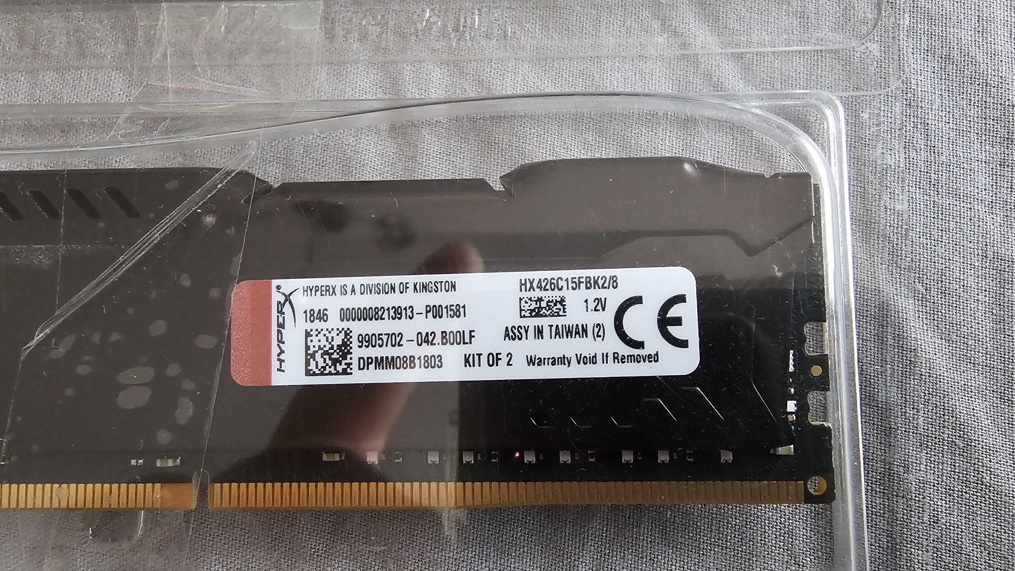 Memorii Kingstone HyperX Fury 2 x 4GB DDR4