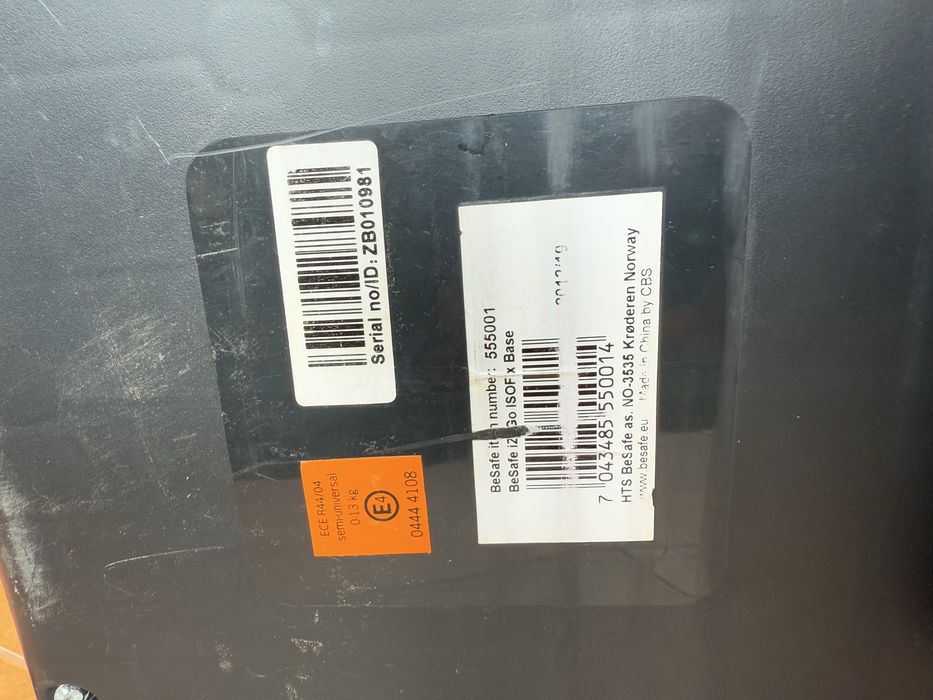 Baza Isofix BeSafe IziGo