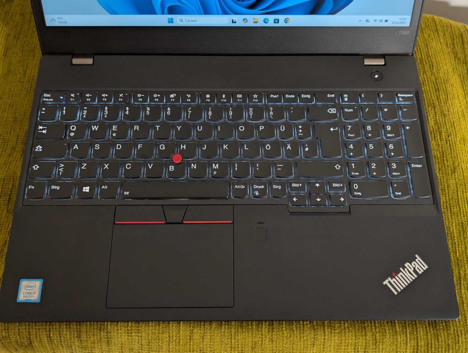 Laptop Lenovo ThinkPad T580 Core i7-8550U, 15.6" Full HD, ram 16GB
