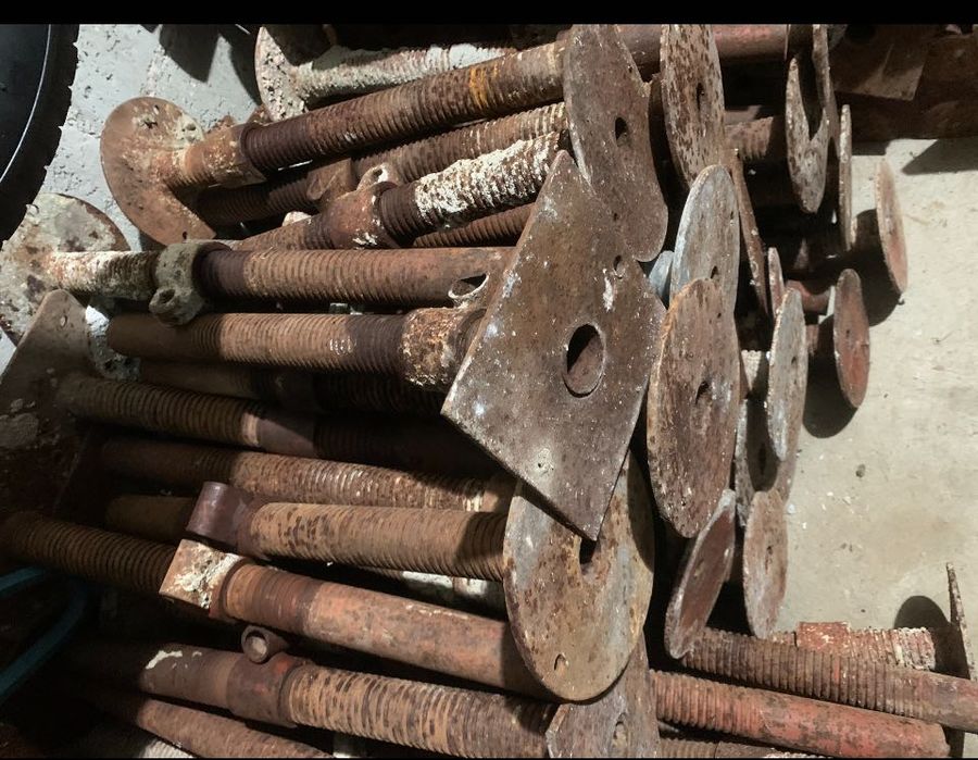 Picioare reglabile pentru schelă model italian 3,8 cm