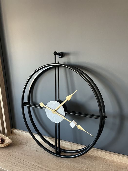 Vand ceas de perete, din metal, 50 cm diametrul