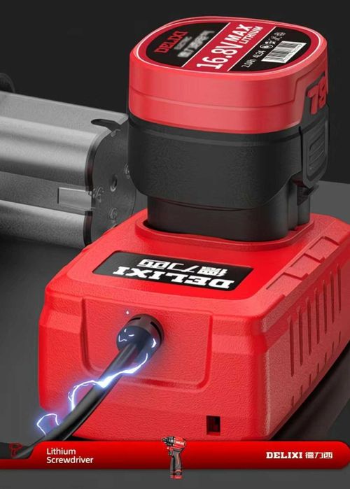 Ударная шуруповерт "DELIXI" FDR 1223 интеллектуальных режим  16.8V