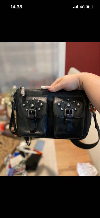 Geantă piele Ralph Lauren