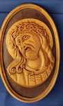 Icoane sculptate manual în lemn de tei